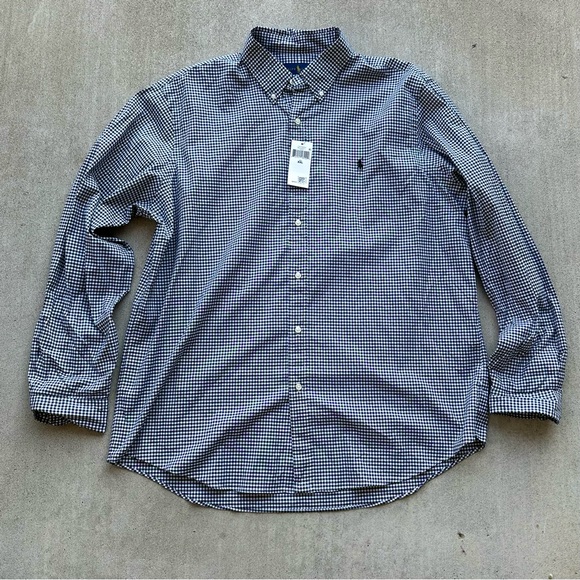 Polo Ralph Lauren Other - Polo Ralph Lauren Gingham Button Up Shirt Men Size 2XL NWT